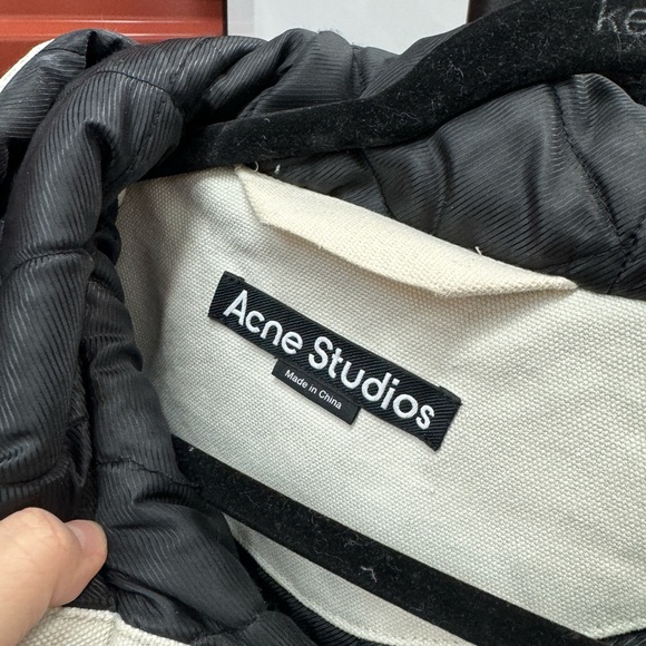 Acne studio unisex. Oversized winter coat - Picture 2 of 6